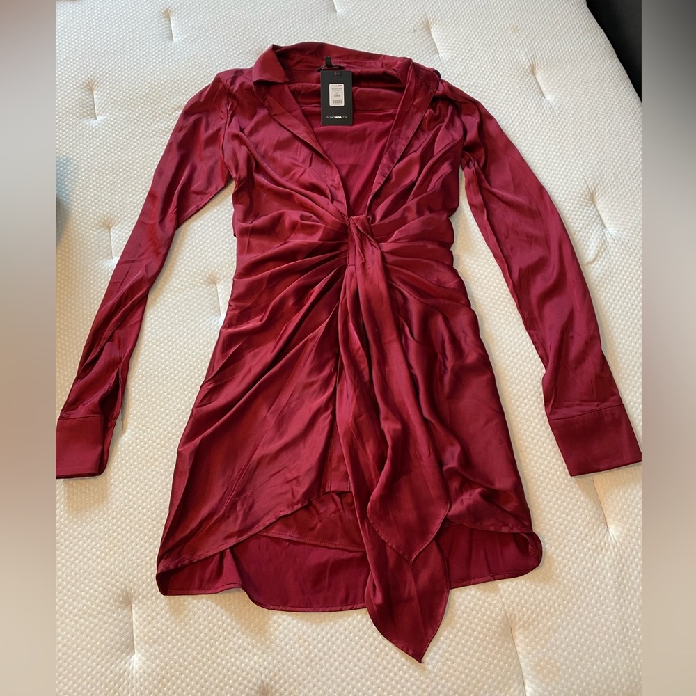 FASHON NOVA SATIN DRESS